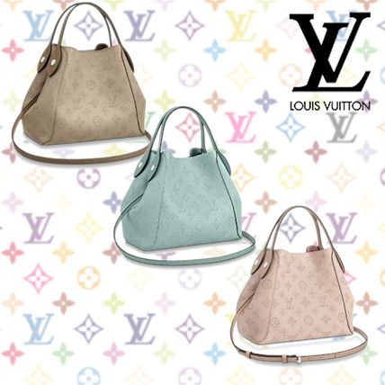 Louis Vuitton Monogram Calfskin 2WAY Leather Crossbody Handbags