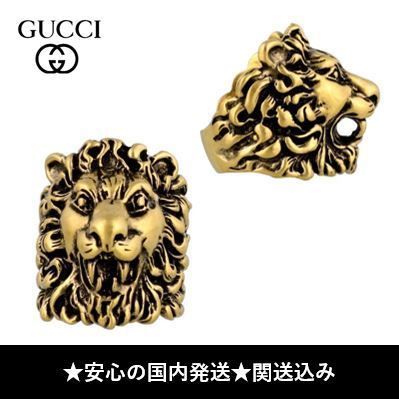 GUCCI Party Style Brass Elegant Style Rings 