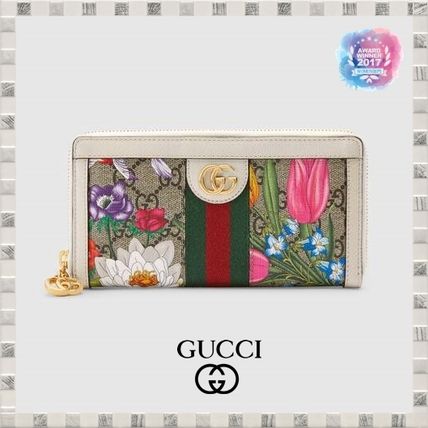 GUCCI Ophidia 2020 SS Ophidia Gg Flora Zip Around Wallet 52315492YBC9759 