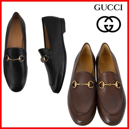 GUCCI Gucci Jordaan Leather Loafer 404069 BLM00 1000 404069 BLM00 2024 
