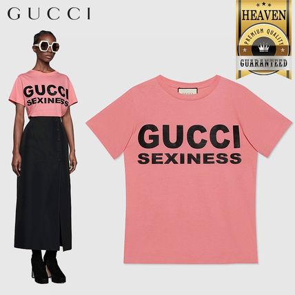 GUCCI 2020 SS WomenS Gucci Sexiness Print T Shirt 623608 XJCLE 5736 