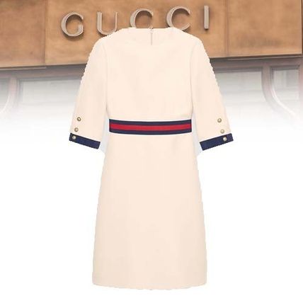 GUCCI Short Sleeves Dresses 