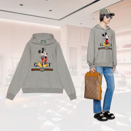 GUCCI 2020 Cruise Disney X Gucci Hooded Sweatshirt 604218 XJB68 1093 