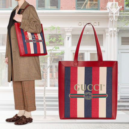 GUCCI Logo Totes 523781 9SBBT 9089 