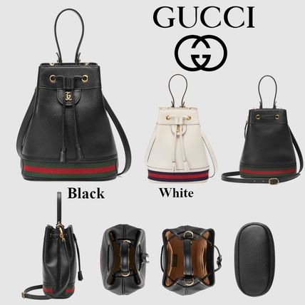 GUCCI Ophidia 2020 Cruise Stripes Casual Style 2WAY Leather Elegant Style Logo 