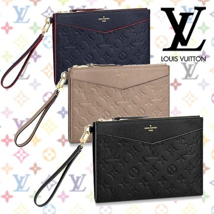 Louis Vuitton Monogram Casual Style Blended Fabrics Bi color Leather