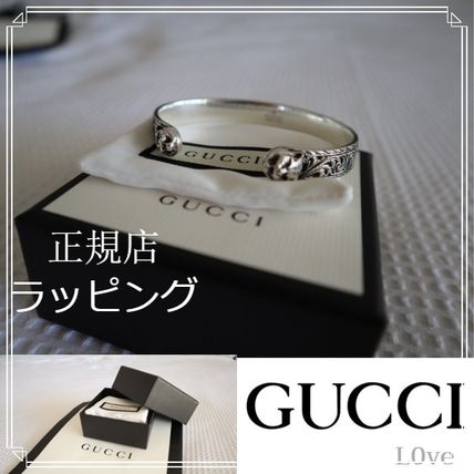 GUCCI Bracelet In Silver With Feline Head 433575 J8400 0811 