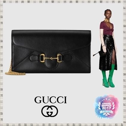 GUCCI 2020 21AW Gucci Horsebit 1955 Wallet With Chain 6143810YK0G1000 