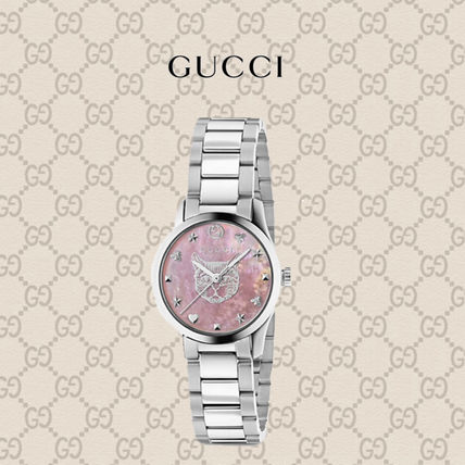 GUCCI 2020 SS Unisex Street Style Metal Analog Watches 