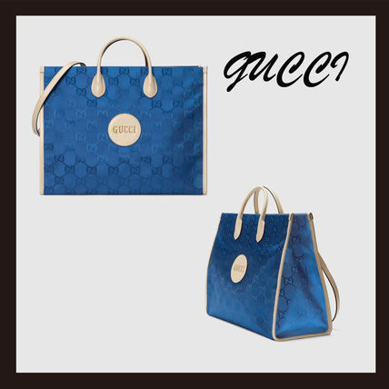 GUCCI GG Marmont 2020 21AW Monogram Casual Style Unisex Nylon Street Style A4 2WAY 