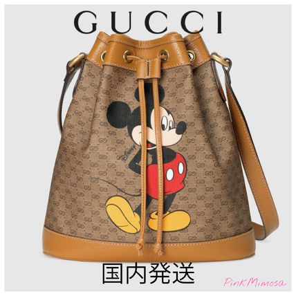 GUCCI 2019 20AW Disney X Gucci Small Bucket Bag 602691 HWXAM 8559 
