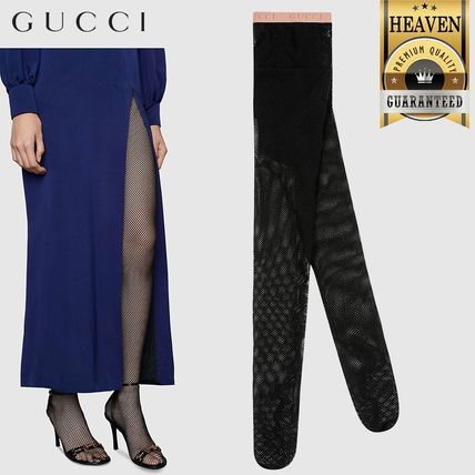 GUCCI 2020 SS Fishnet Tights 614427 3G043 1000 