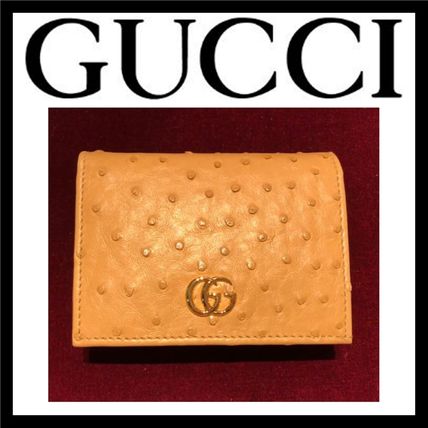 GUCCI GG Marmont 2019 SS Leather Card Case Wallet 456126 