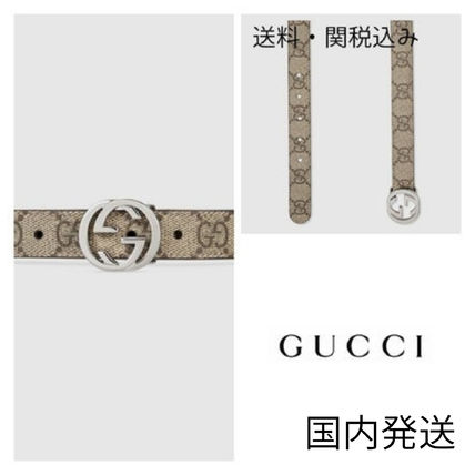 GUCCI GG Supreme ChildrenS Gg Supreme Belt 258395 KGD0N 9742 