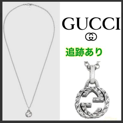 GUCCI Casual Style Unisex Chain Silver Formal Style 