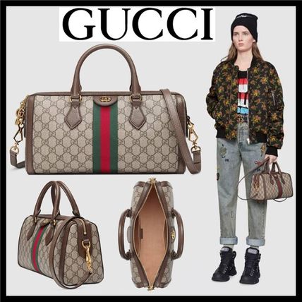 GUCCI Ophidia 2018 SS Ophidia Gg Medium Top Handle Bag 524532 K05NB 8745 