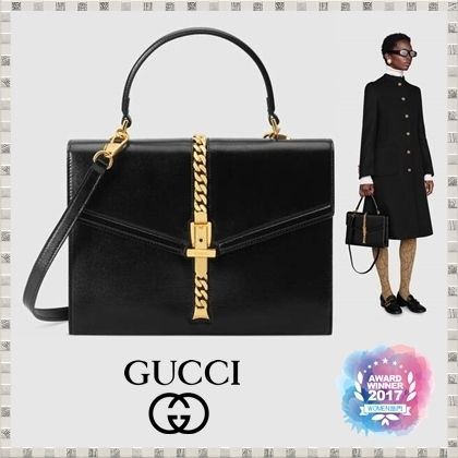GUCCI Sylvie 2020 21AW Sylvie 1969 Small Top Handle Bag 6027811DB0G1000 