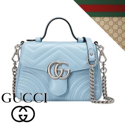 GUCCI 2020 SS Casual Style 2WAY Chain Leather Party Style Elegant Style 547260 DTDIP 4928 