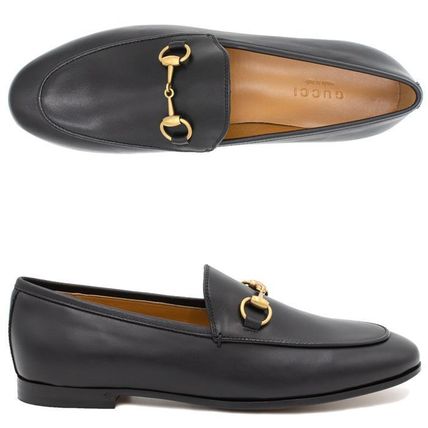 GUCCI Jordaan 2020 SS Gucci Jordaan Leather Loafer 404069 BLM00 1000 