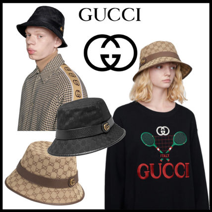GUCCI 2020 SS Gg Canvas Fedora 576587 4HG62 2564 576587 4HG53 1060 