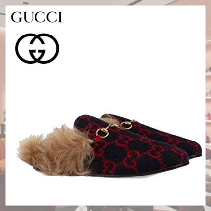 GUCCI Princetown 2020 Cruise Casual Style Blended Fabrics
