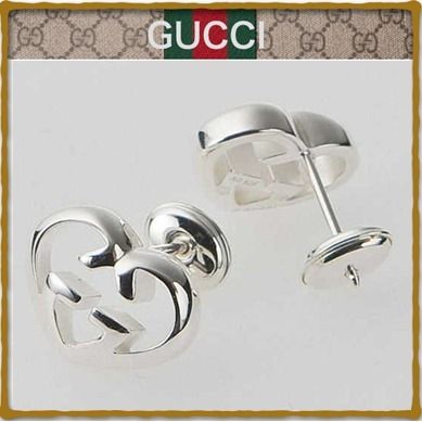 GUCCI Silver Earrings 246573 