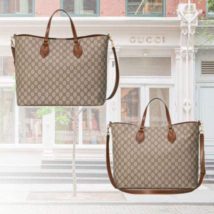 GUCCI GG Supreme Gg Supreme Bees Tote