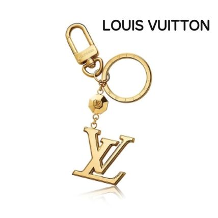 Louis Vuitton Plain Logo KeychainsBag Charms 