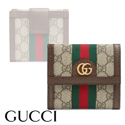 GUCCI Ophidia Gg French Flap Wallet 52317396IWG 