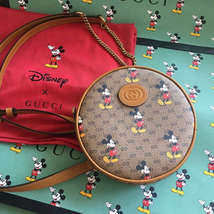 GUCCI 2020 Cruise Monogram Casual Style Unisex Canvas Collaboration Chain 