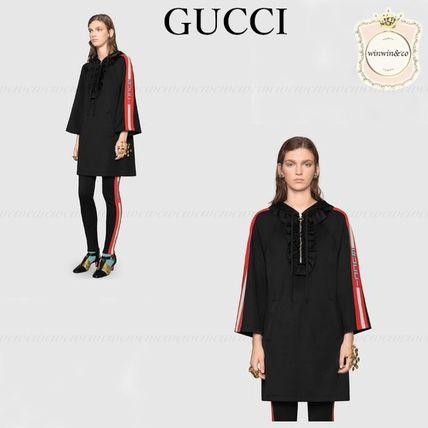 GUCCI 2018 Cruise Cotton Medium Dresses 