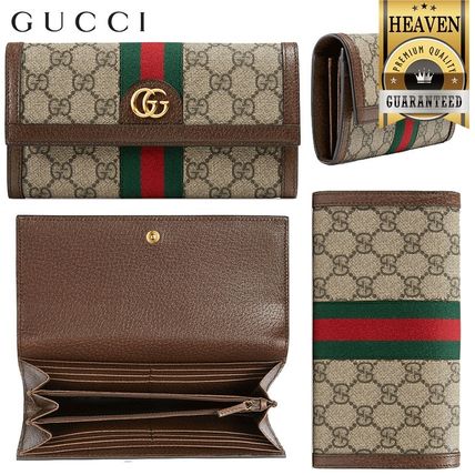 GUCCI Ophidia 2020 SS Gg Supreme Ophidia Continental Wallet 523153 96IWG 8745 