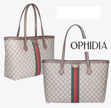 GUCCI Ophidia 2020 21AW Monogram A4 Totes 