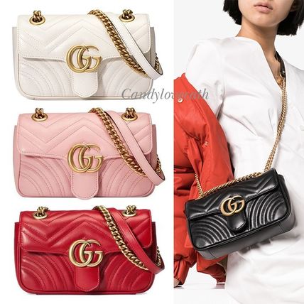 GUCCI GG Marmont Shoulder Bags 446744 DTDIT 6433 446744 DTDIT 9022 446744 DTDIT 1000 