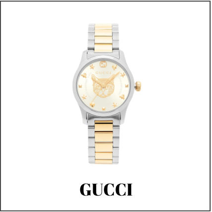GUCCI 2020 SS Casual Style Stainless Office Style Analog Watches 1364006 