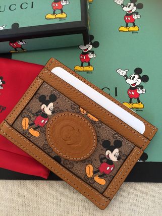 GUCCI Collaboration Other Animal Patterns Leather Logo 