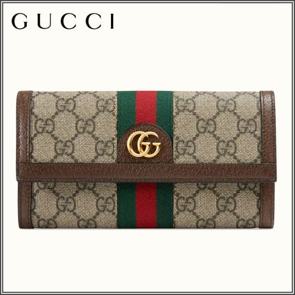 GUCCI Ophidia Gg Supreme Ophidia Continental Wallet 523153 96IWG 8745 