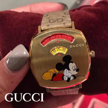 GUCCI 2020 Cruise Casual Style Unisex Collaboration Quartz Watches 