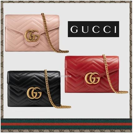 GUCCI Gg Marmont Matelasse Mini Bag 474575 