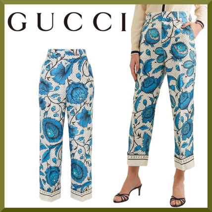 GUCCI Cotton Elegant Style ShirtsBlouses 