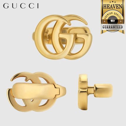 GUCCI 2020 SS Gg Running Yellow Gold Single Earring 503158 J8500 8000 