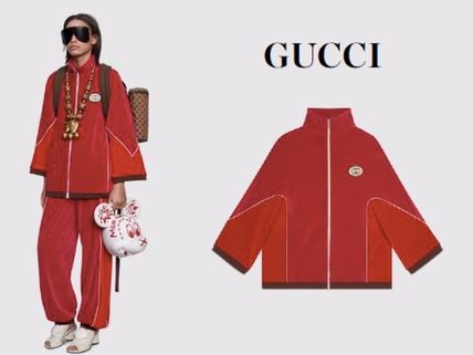 GUCCI 2019 SS GUCCI 19SS HAREM CHENILLE KIMONO JACKET #572305 
