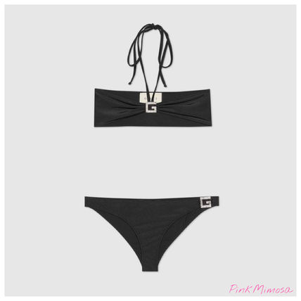 GUCCI 2020 SS Bikini With Crystal Square G Details 629283 X7B96 1000 