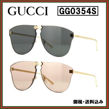 GUCCI Unisex Tear Drop Sunglasses 