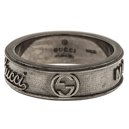 GUCCI Unisex Silver Rings GUS 310441 J8400811008 
