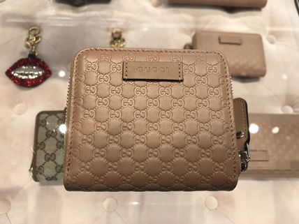 GUCCI 2018 19AW Leather Folding Wallet Folding Wallets 449395 BMJ1G 2754 U 