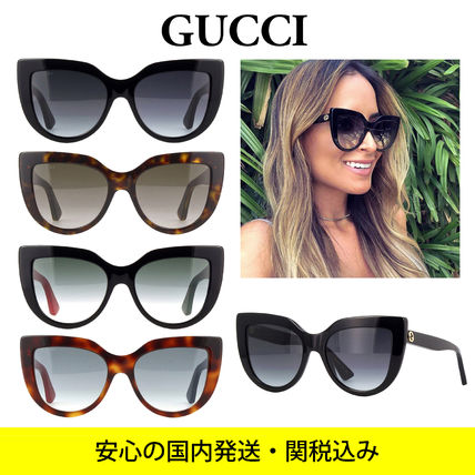 GUCCI Cat Eye Glasses Sunglasses GG0164S 