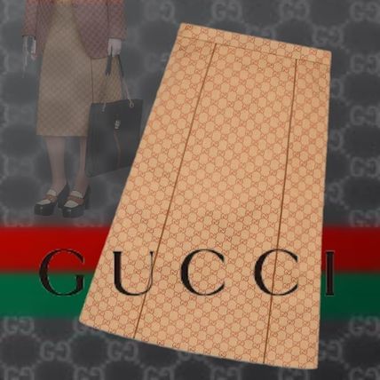GUCCI Logo Skirts 