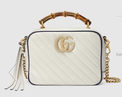 GUCCI GG Marmont 2020 SS Gg Marmont Small Shoulder Bag With Bamboo 602270 0OLFX 9085 