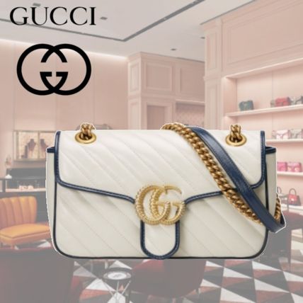 GUCCI Gg Marmont Small Shoulder Bag 443497 0OLFX 9085 